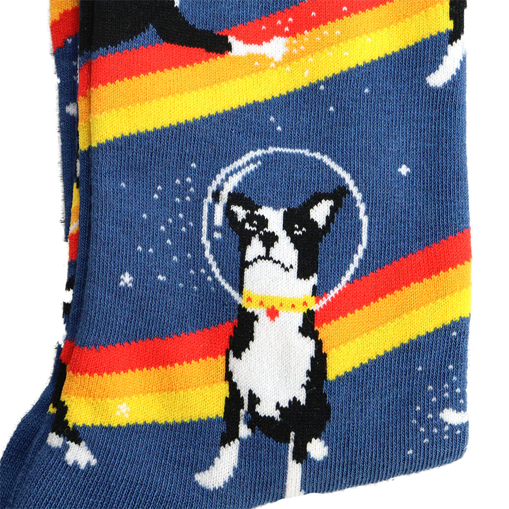 Astro Puppyソックス メンズ 靴下 総柄 MEF0507