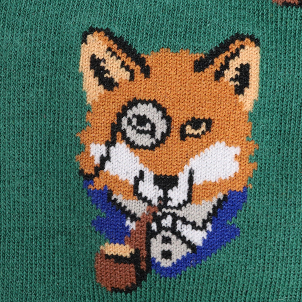 The Smoking Foxソックス メンズ 靴下 総柄 MEF0517