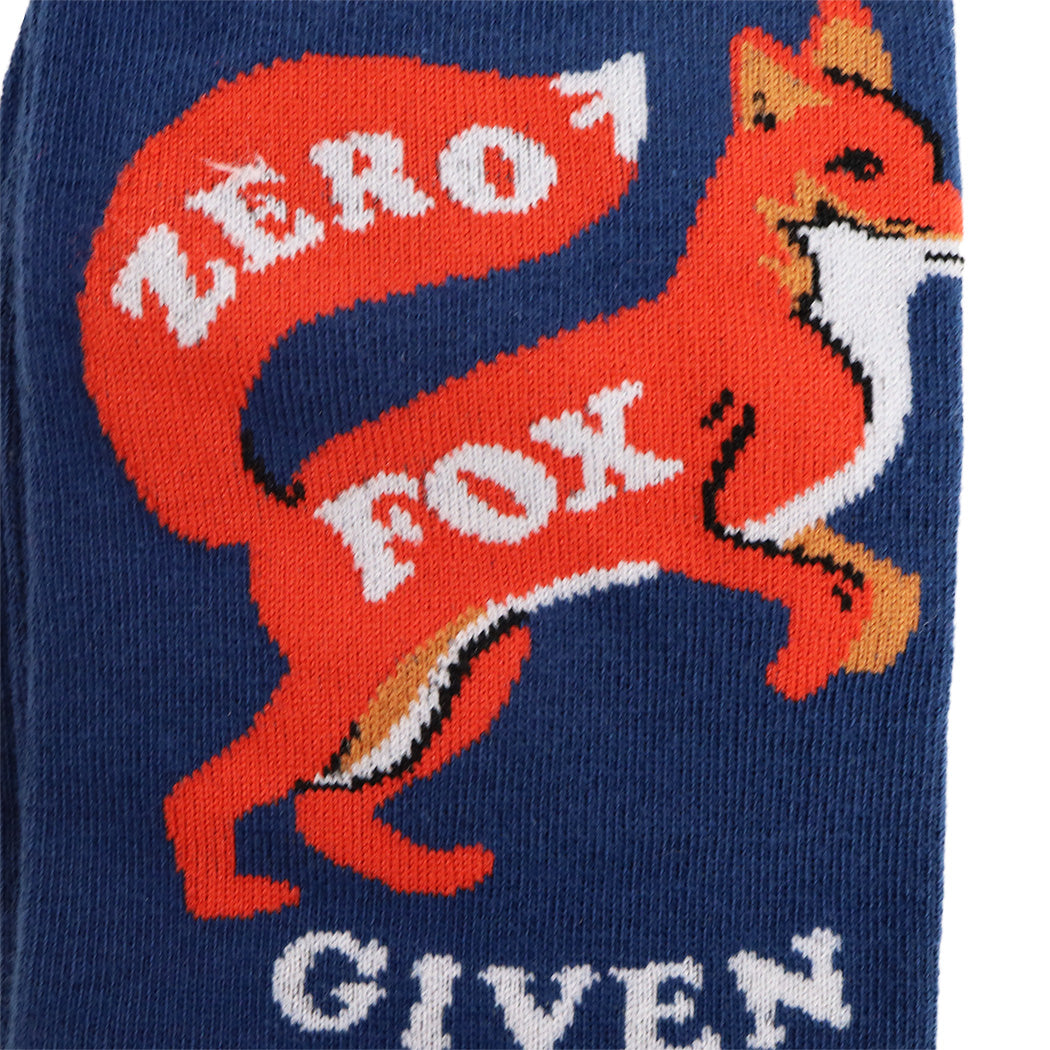 Zero Fox Given ソックス メンズ 靴下 総柄 MEF0593