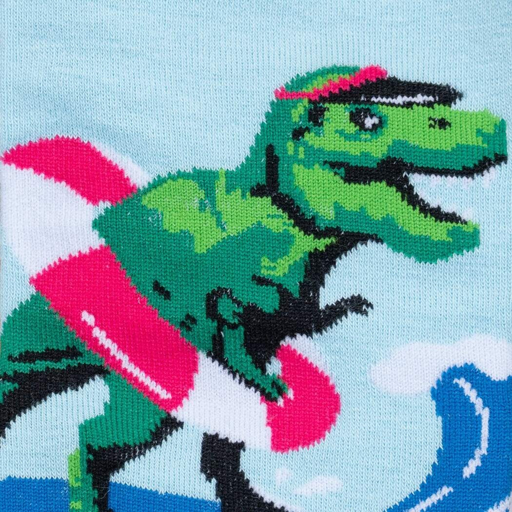Dinos Gone Wild ソックス メンズ 靴下 総柄 MEF0611 2023ss