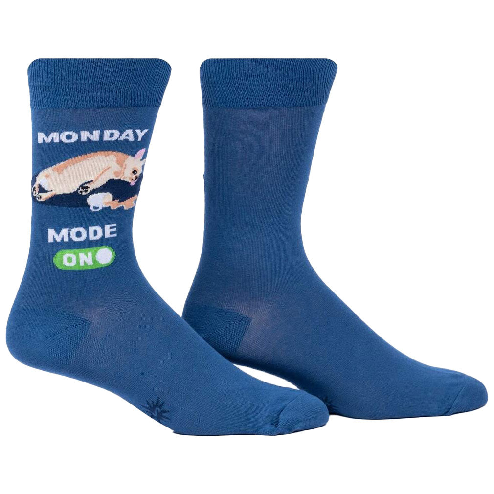 Monday Mode,On ソックス メンズ 靴下 総柄 MEF0614 2023ss