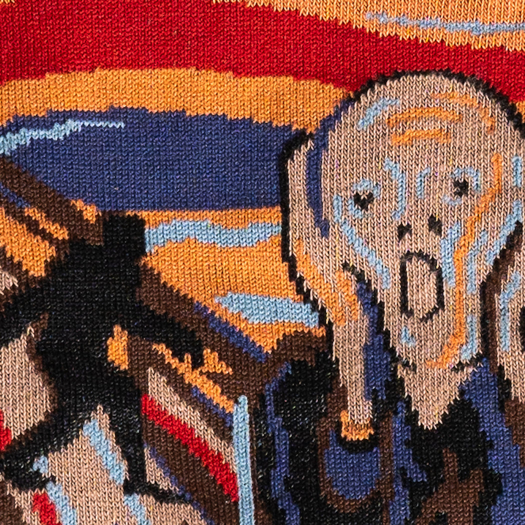 The Sasquatch Scream ソックス メンズ 靴下 総柄 MEF0643 2024aw