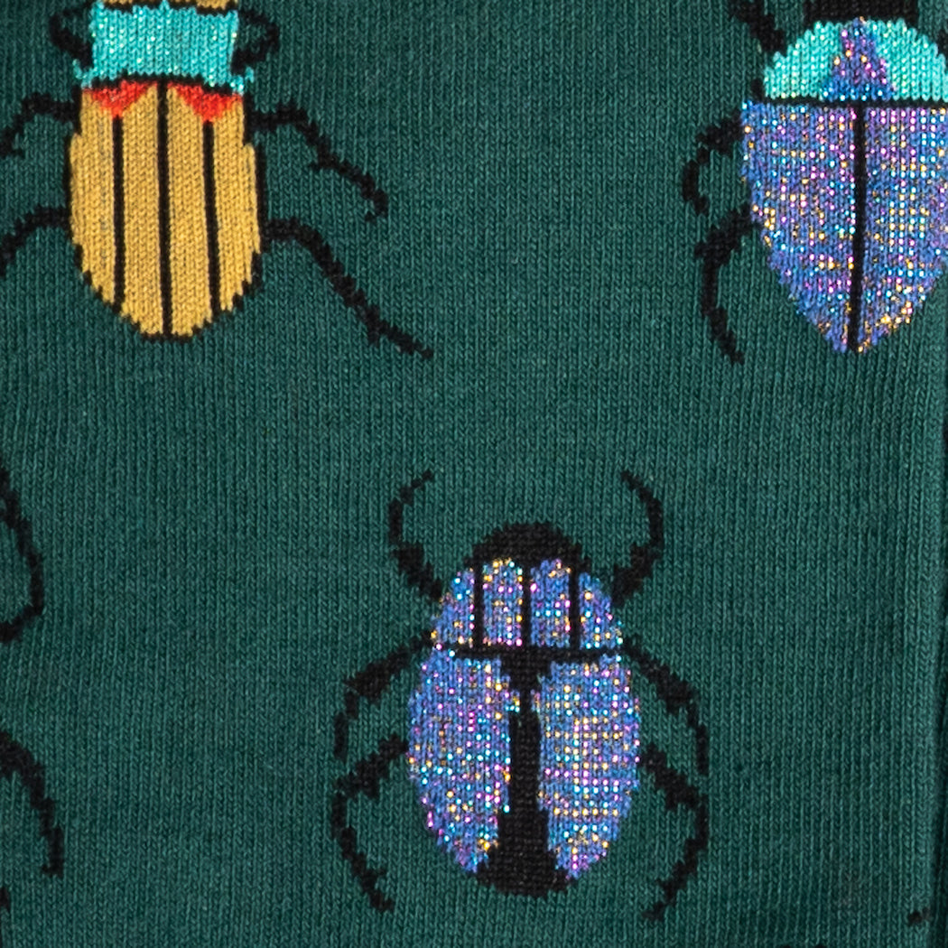 Beetle-Mania! ソックス メンズ 靴下 総柄 MEF0648 2024aw