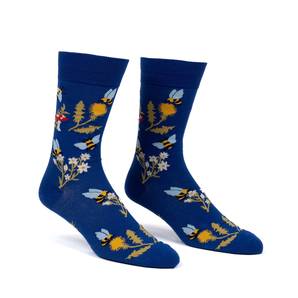 Let It Bee ソックス メンズ 靴下 総柄 MEF0690 – Sock it to me公式