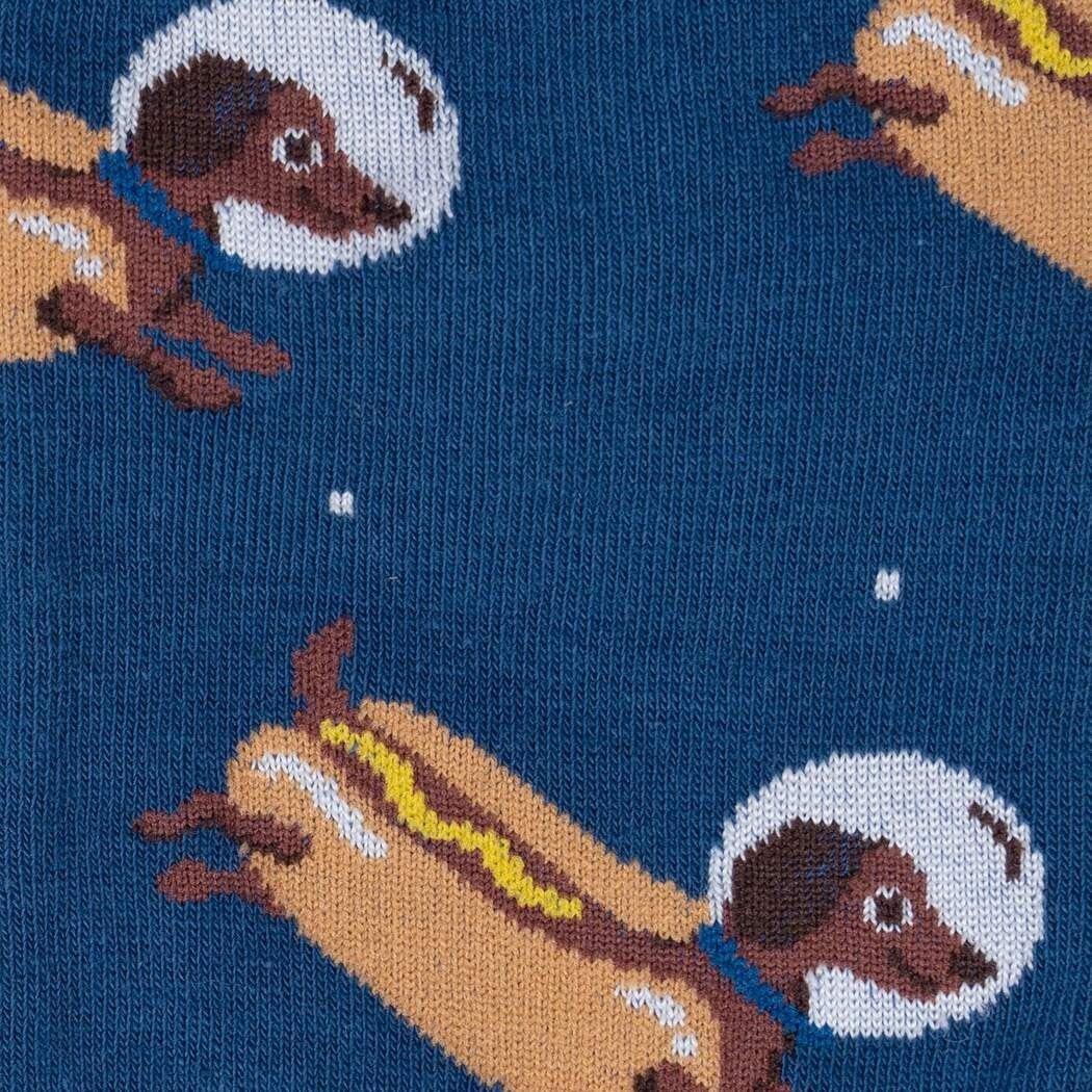 Weiner Dogs,In Space! ソックス メンズ 靴下 総柄 MEF0606 2023ss