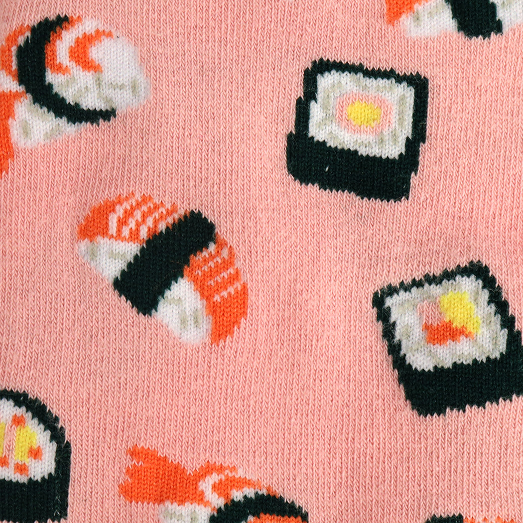Sushi クルーソックス ソックス レディース 靴下 総柄 w0010