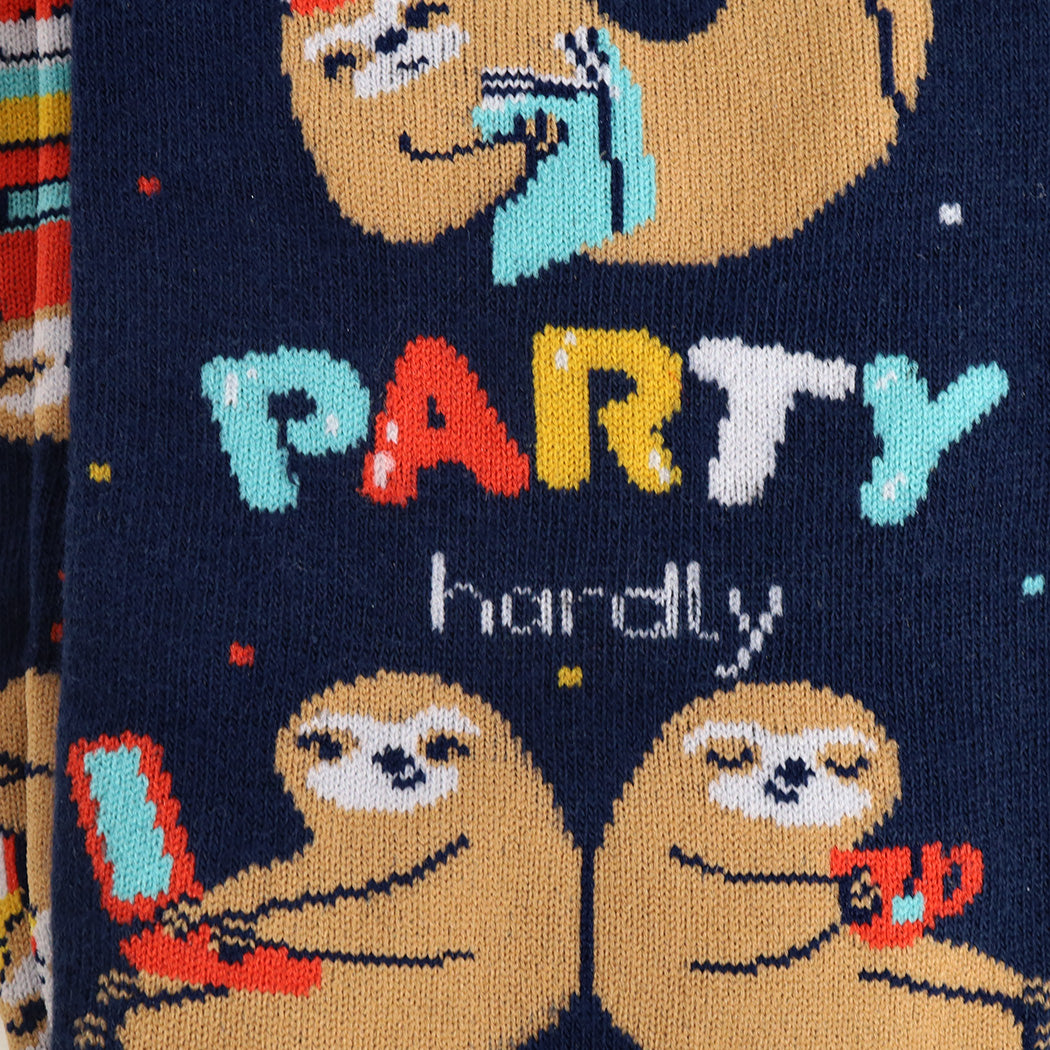 Party Hardly ソックス レディース 靴下 総柄 w0372