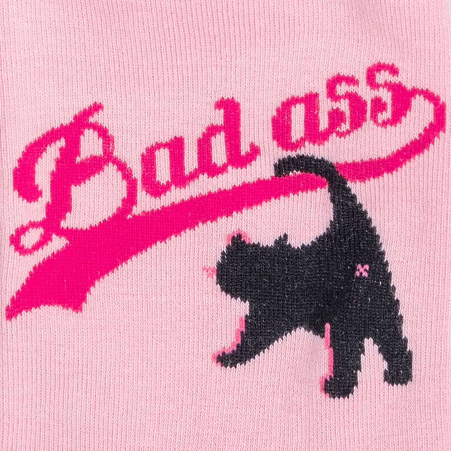 Bad Ass Cat ソックス レディース 靴下 総柄 w0410
