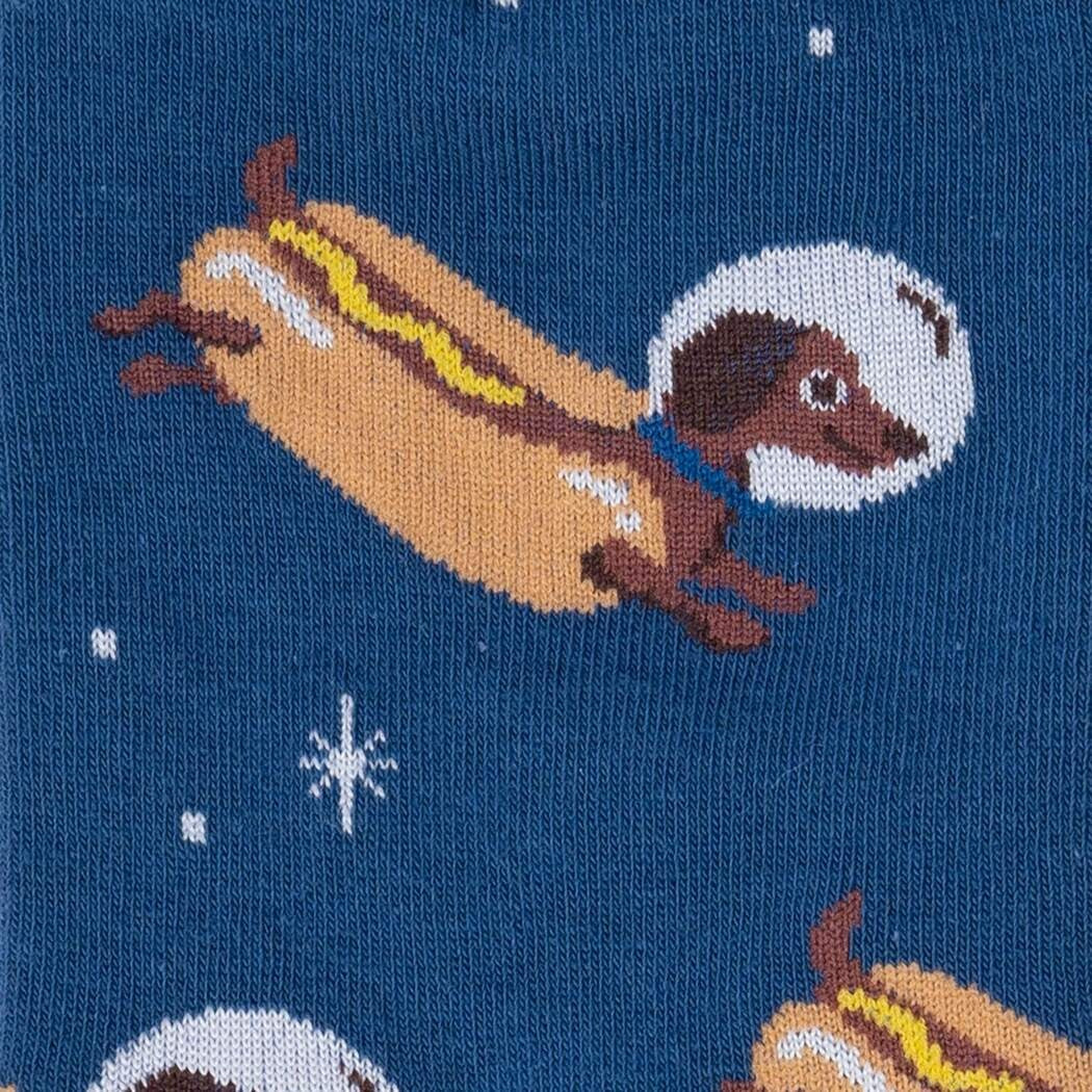 Weiner Dogs In Space ソックス レディース 靴下 総柄 W0431 2023ss
