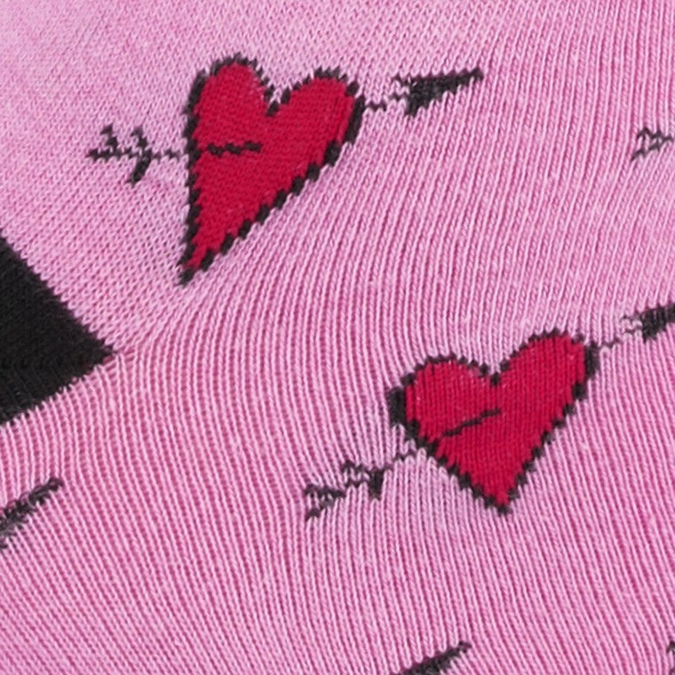 Hearts ハイソックス レディース 靴下 総柄 F0094