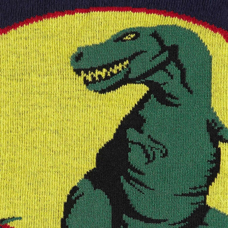 T-Rex ソックス メンズ 靴下 総柄 MEF0073