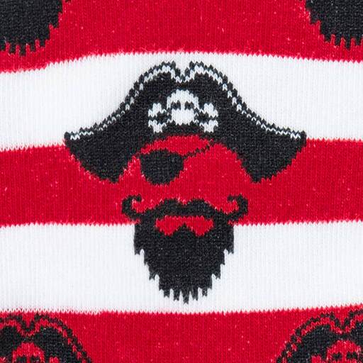 Argh Ye Stripeyソックス メンズ 靴下 総柄 MEF0218