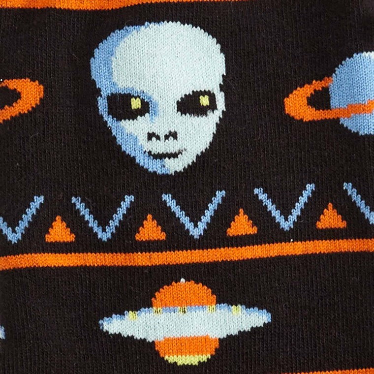 Alien Swarter Sighting ソックス メンズ 靴下 総柄 MEF0245