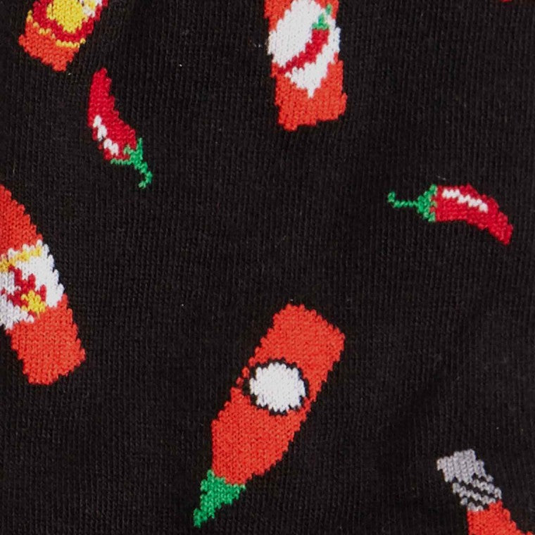 Hot Sauce ソックス メンズ 靴下 総柄 MEF0247