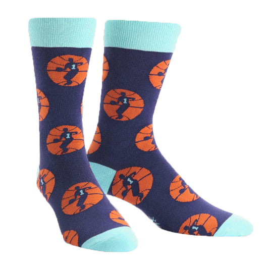 Nothin' but Net ソックス メンズ 靴下 総柄 MEF0261