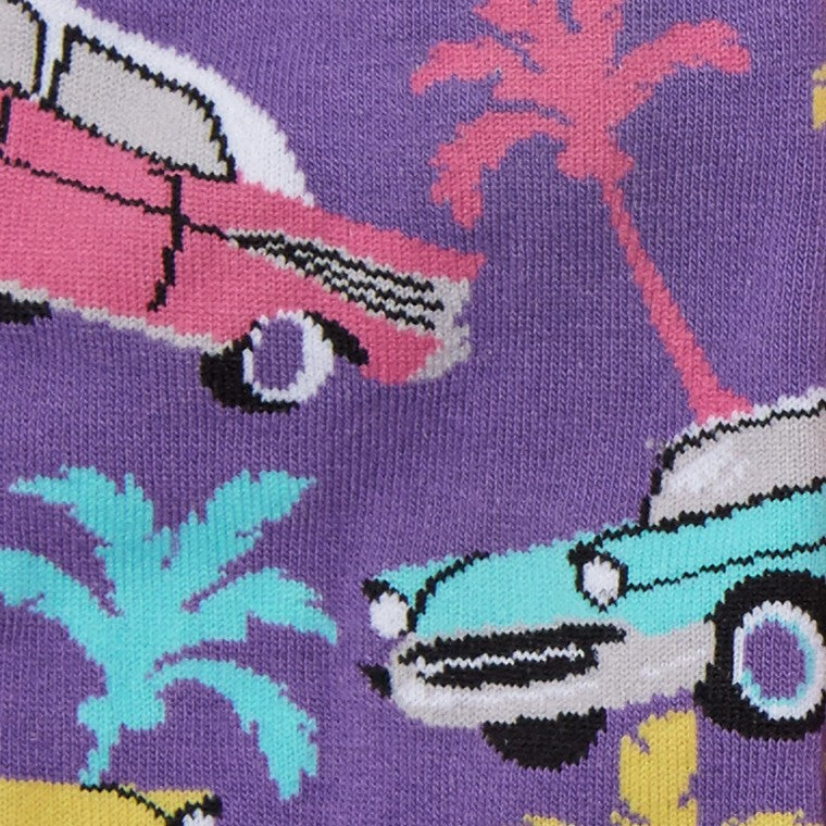 Car Hop ソックス メンズ 靴下 総柄 MEF0315