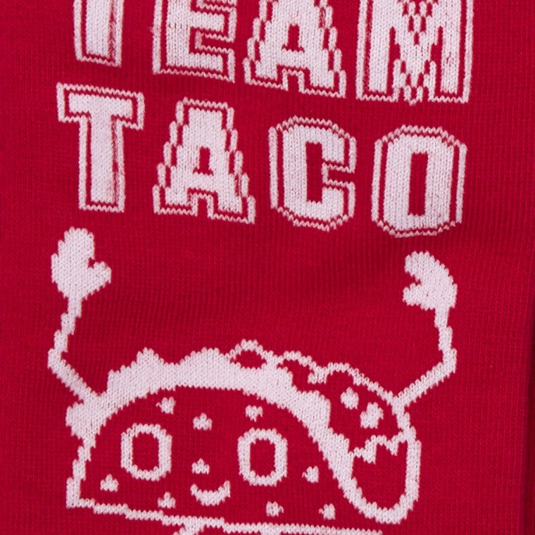 Team Taco ソックス メンズ 靴下 総柄 MEF0362