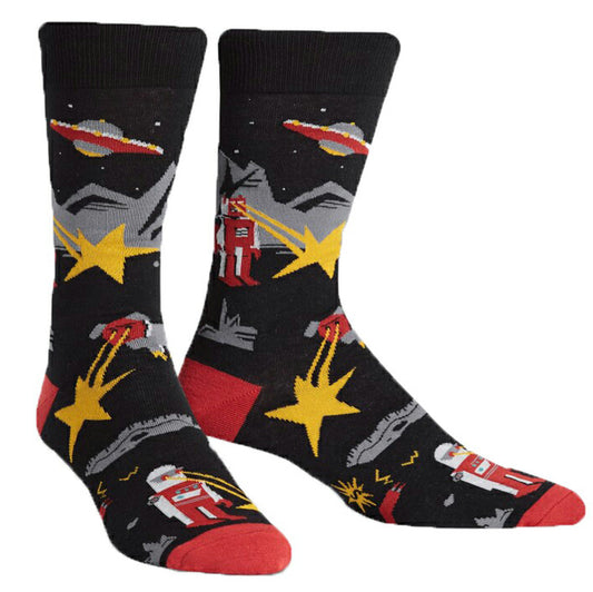 Zap! Zap! ソックス メンズ 靴下 総柄 MEF0388