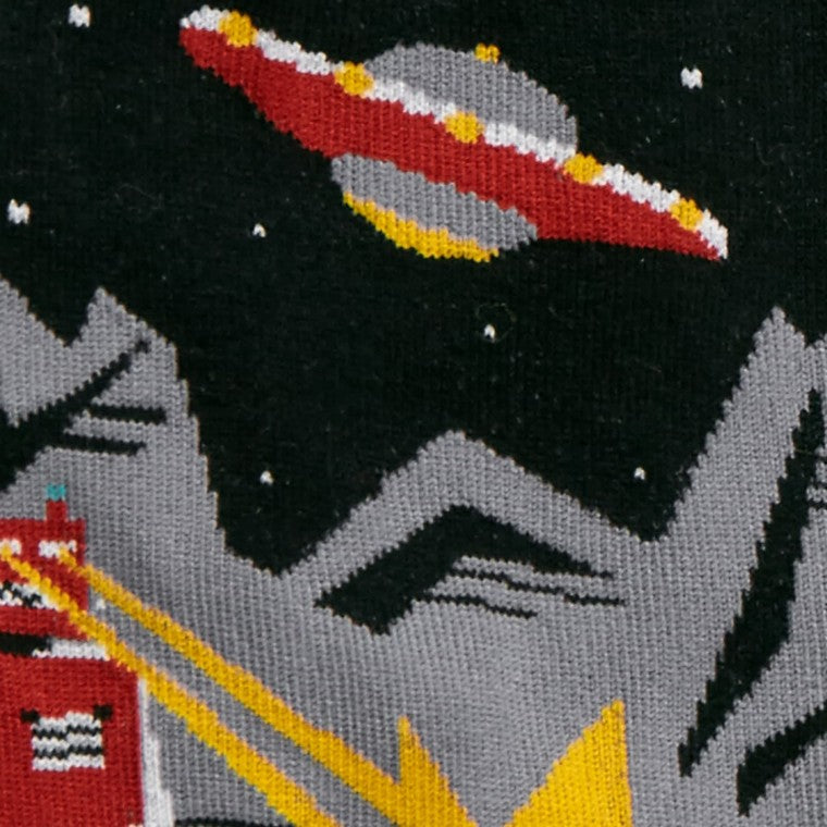 Zap! Zap! ソックス メンズ 靴下 総柄 MEF0388