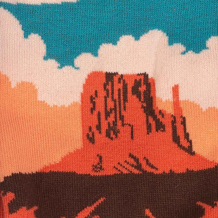 Monument Valley ソックス メンズ 靴下 総柄 MEF0428