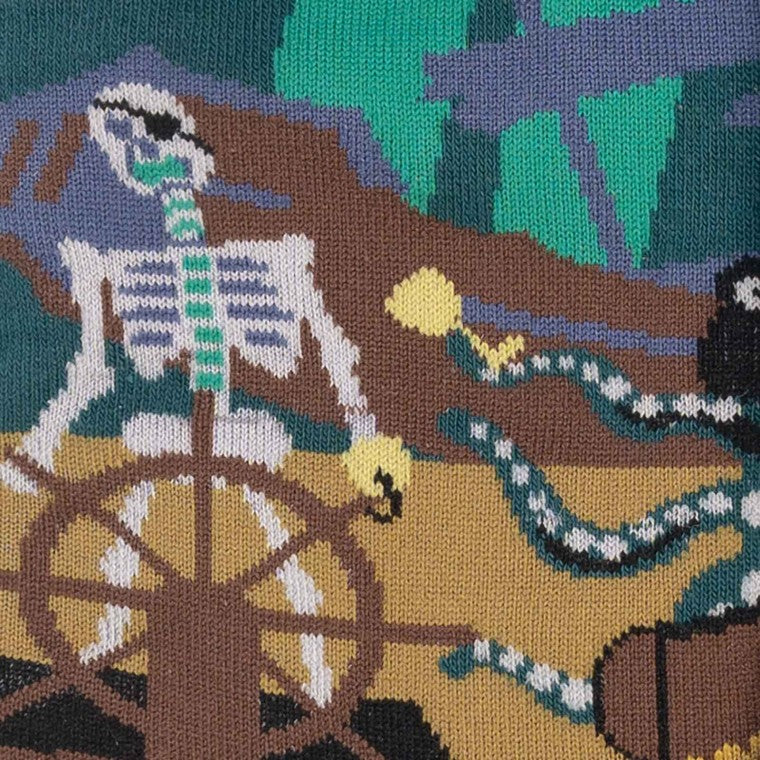 Skeleton Crew ソックス メンズ 靴下 総柄 MEF0439