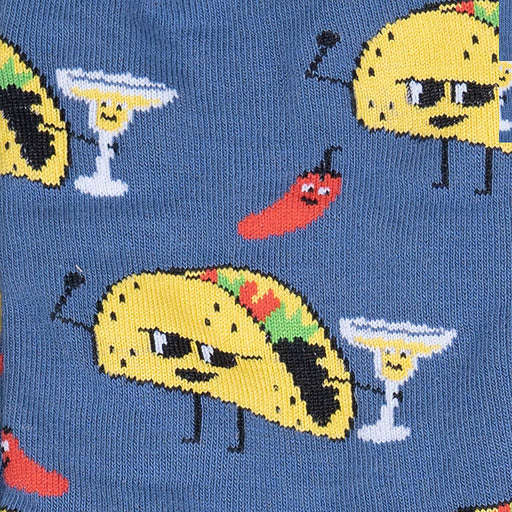 Taco Tuesday ソックス メンズ 靴下 総柄 MEF0534