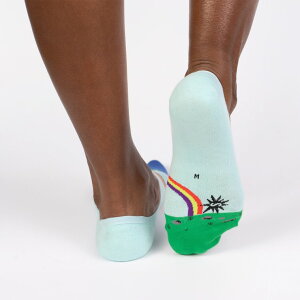 Sasquatch Crossing フットカバー スニーカーソックス メンズ レディース 靴下 総柄 No Show Socks N0022