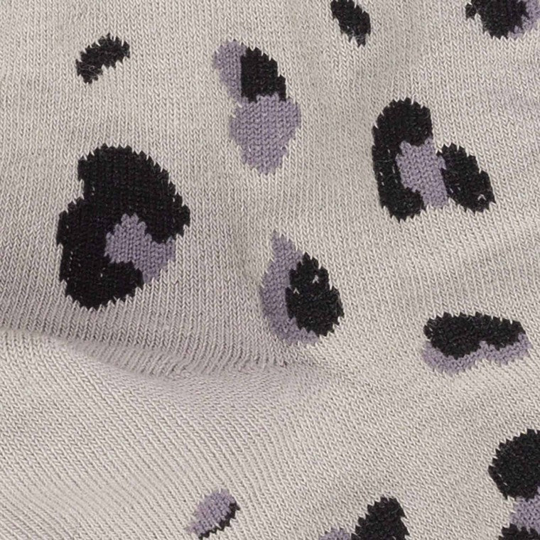 Check Meowt 2way折り返しソックス レディース 靴下 総柄 Q0002