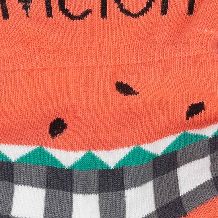 One In A Melon 2way折り返しソックス レディース 靴下 総柄 Q0005