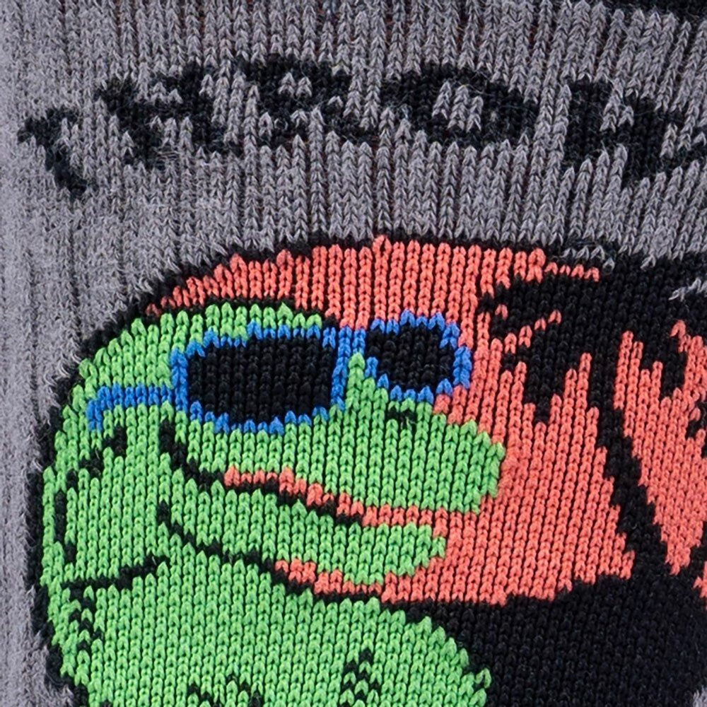 Throwin Shade リブソックス メンズ 靴下 総柄 R0006