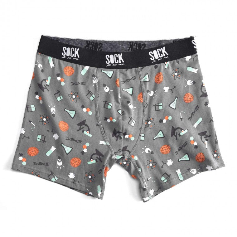 Theory of Underthings ボクサーパンツ ソックス 2点セット メンズ 靴下 総柄 ギフト プレゼント アンダーウエア