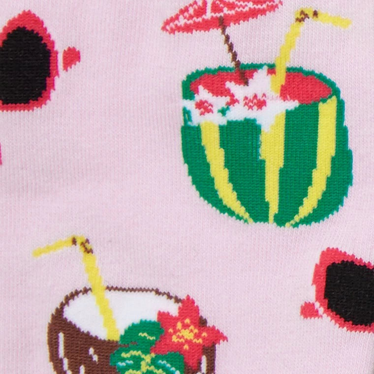 Rum Away With Me ソックス レディース 靴下 総柄 W0175