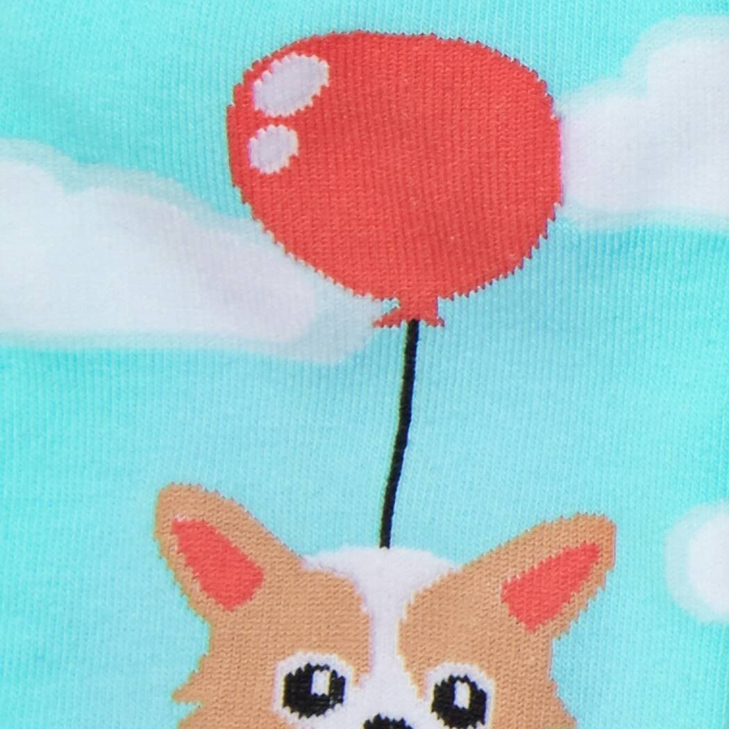 Pup, Pup and Away ソックス レディース 靴下 総柄 W0178