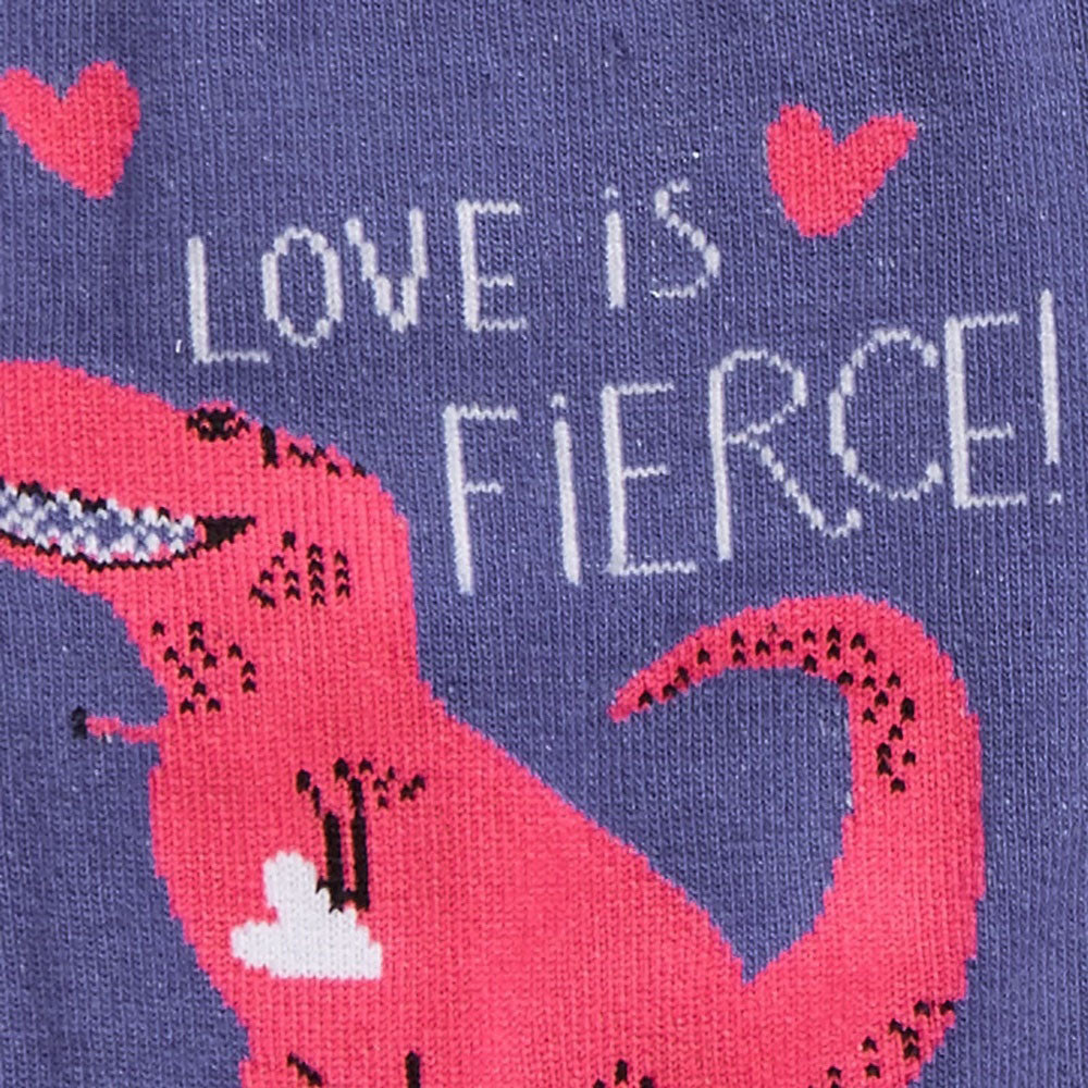 Love Is Fierce by Hello!Lucky クルーソックス ソックス レディース 靴下 総柄 w0222