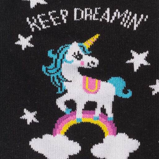 Keep Dreamin' クルーソックス ソックス レディース 靴下 総柄 w0334