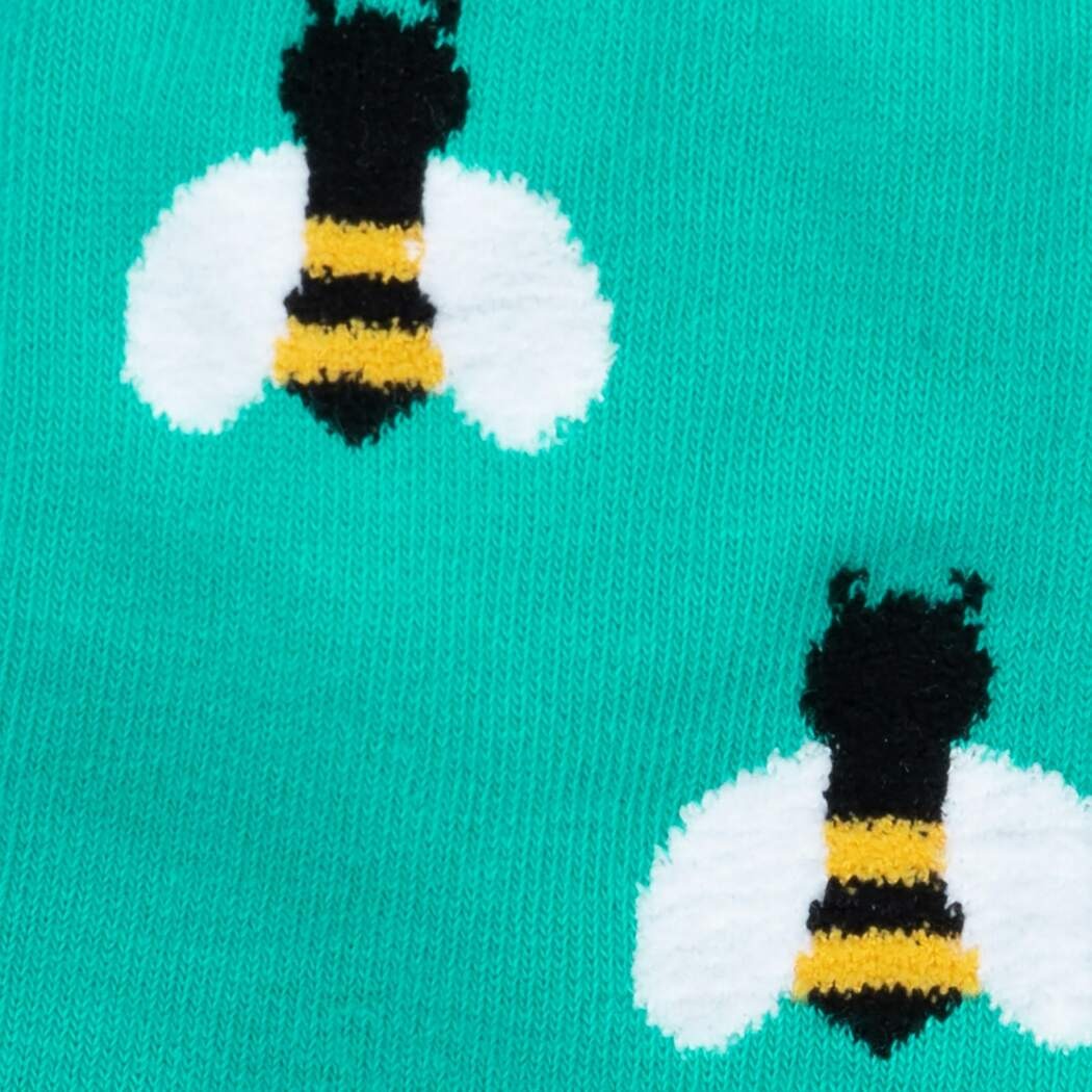 Bee Happy ソックス レディース 靴下 総柄 W0401