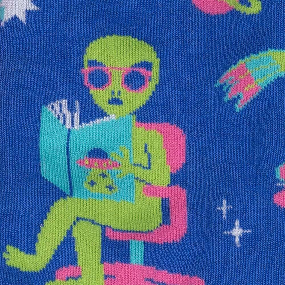 InterGalactic Reading List ソックス レディース 靴下 総柄 W0408