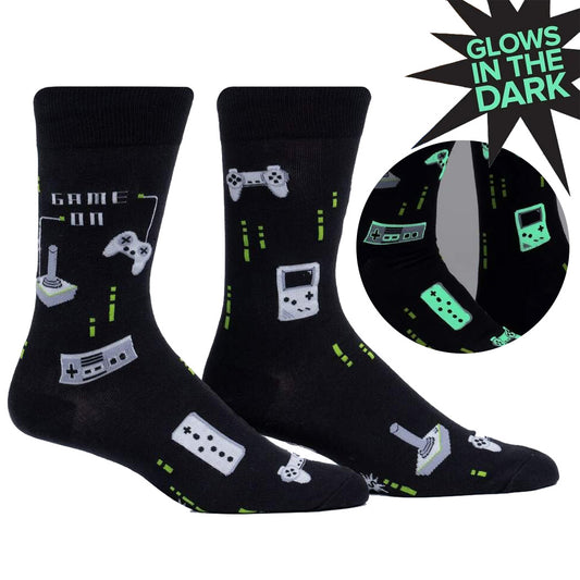 Game On ソックス メンズ 靴下 総柄 MEF0546