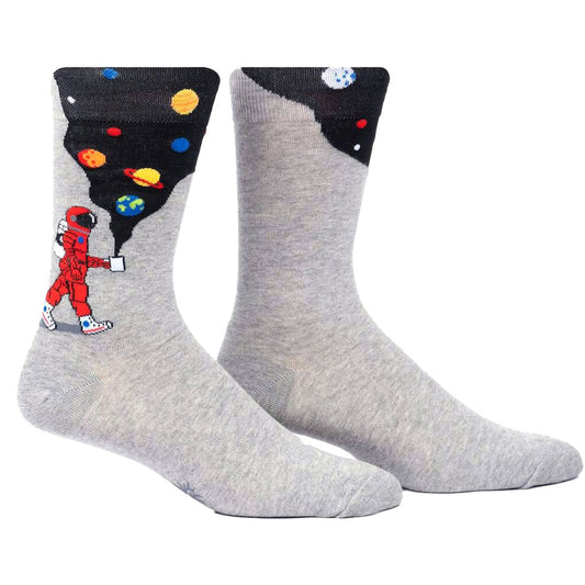 Moon Walk in the Morning ソックス メンズ 靴下 総柄 MEF0509 2023ss