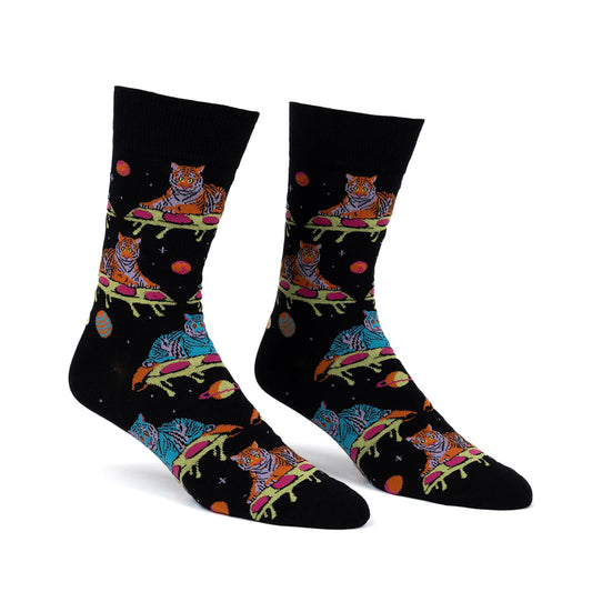 Eye of the Tiger ソックス メンズ 靴下 総柄 MEF0686