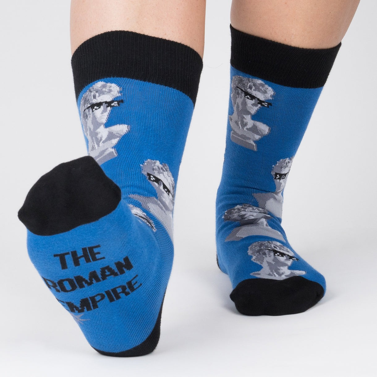 The Roman Empire ソックス メンズ 靴下 総柄 MEF0689