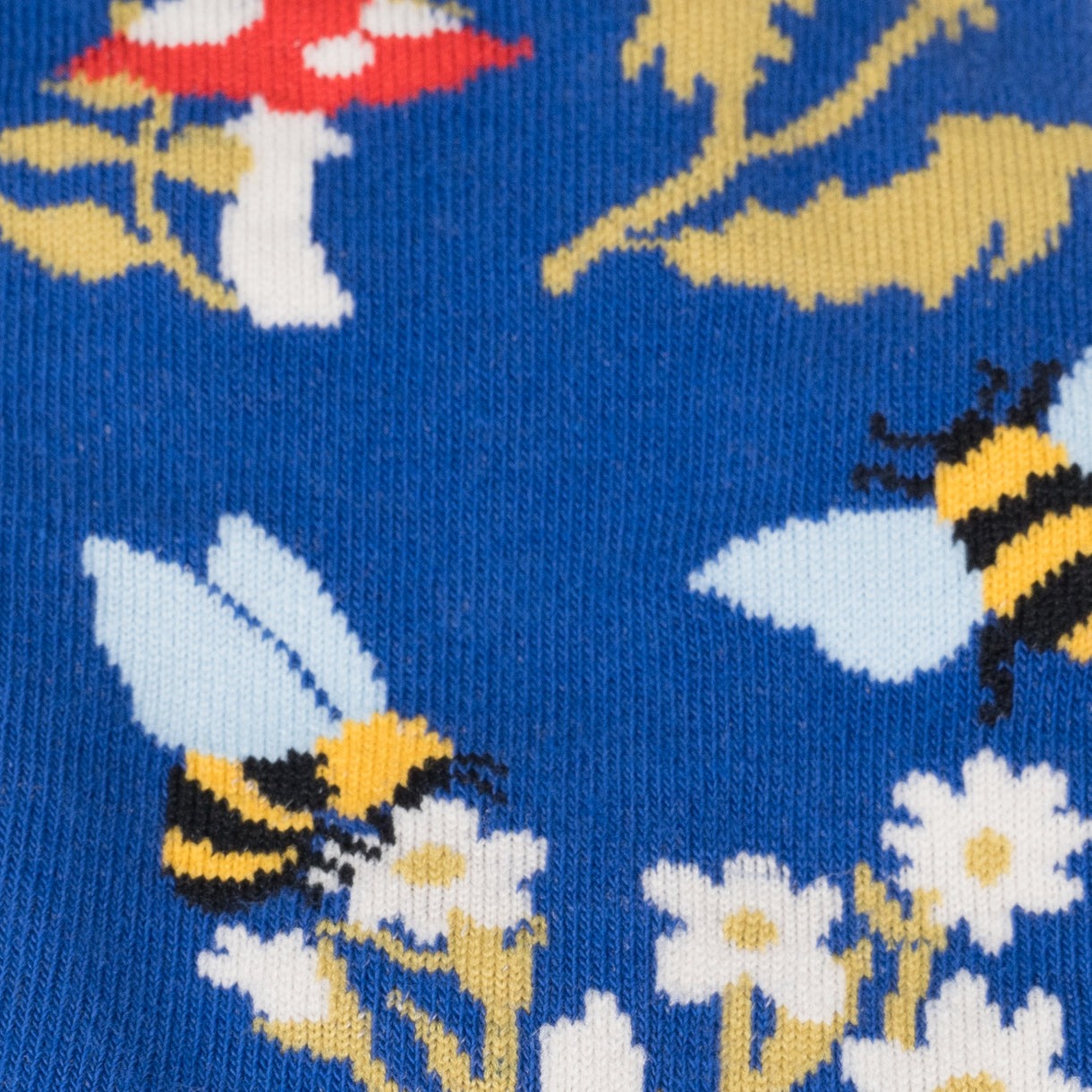 Let It Bee ソックス メンズ 靴下 総柄 MEF0690