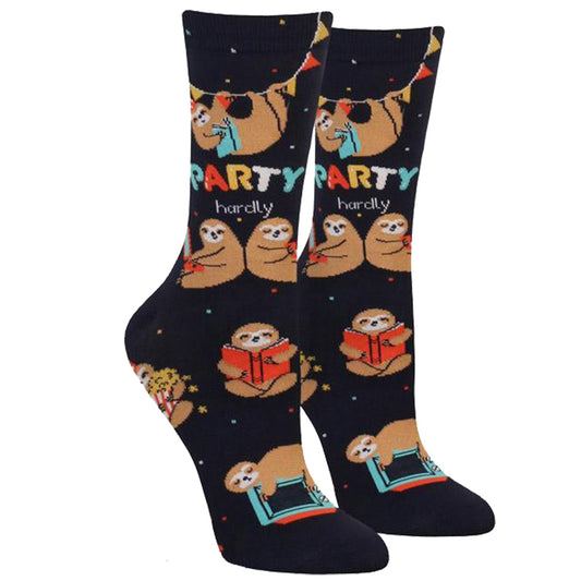 Party Hardly ソックス レディース 靴下 総柄 w0372