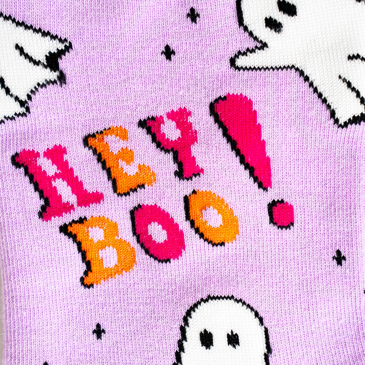 Hey Boo! ソックス レディース 靴下 総柄　w0483