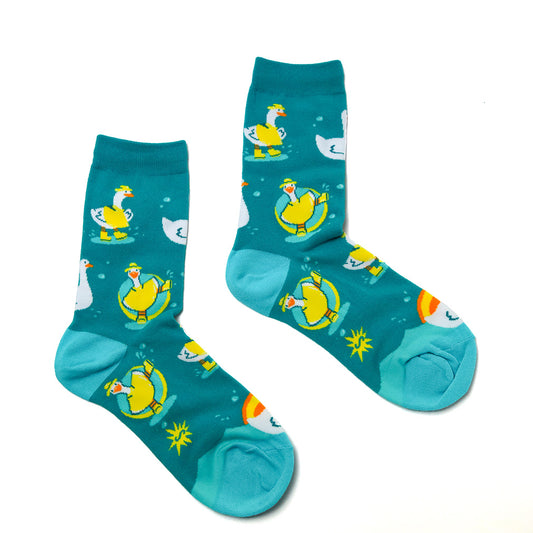 Silly Goose ソックス レディース 靴下 総柄 w0507