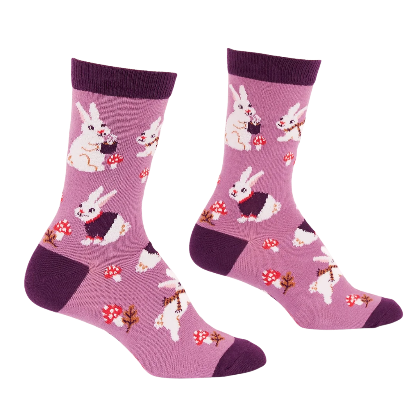 Snuggle Bunny ソックス レディース 靴下 総柄　w0537