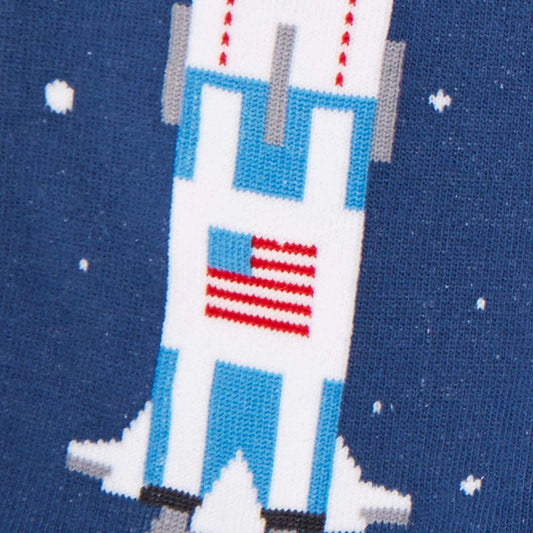 3, 2, 1, Lift Off ソックス メンズ 靴下 総柄 MEF0280