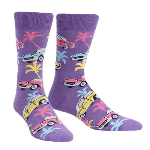 Car Hop ソックス メンズ 靴下 総柄 MEF0315