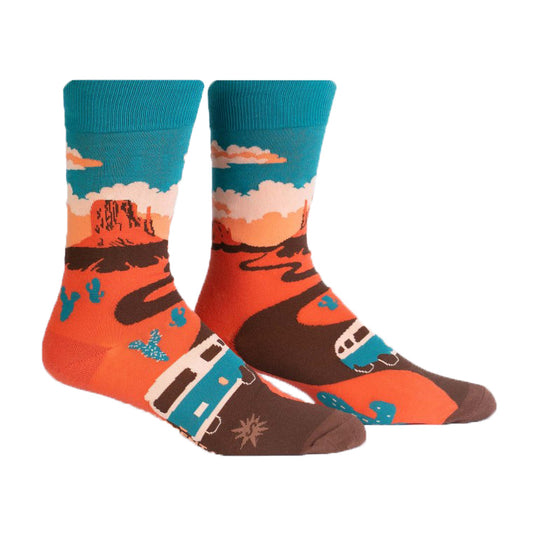 Monument Valley ソックス メンズ 靴下 総柄 MEF0428