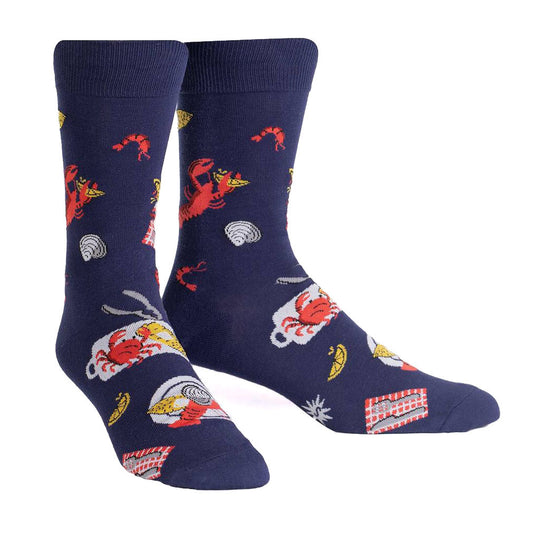 Get Crackin'! ソックス メンズ 靴下 総柄 MEF0433